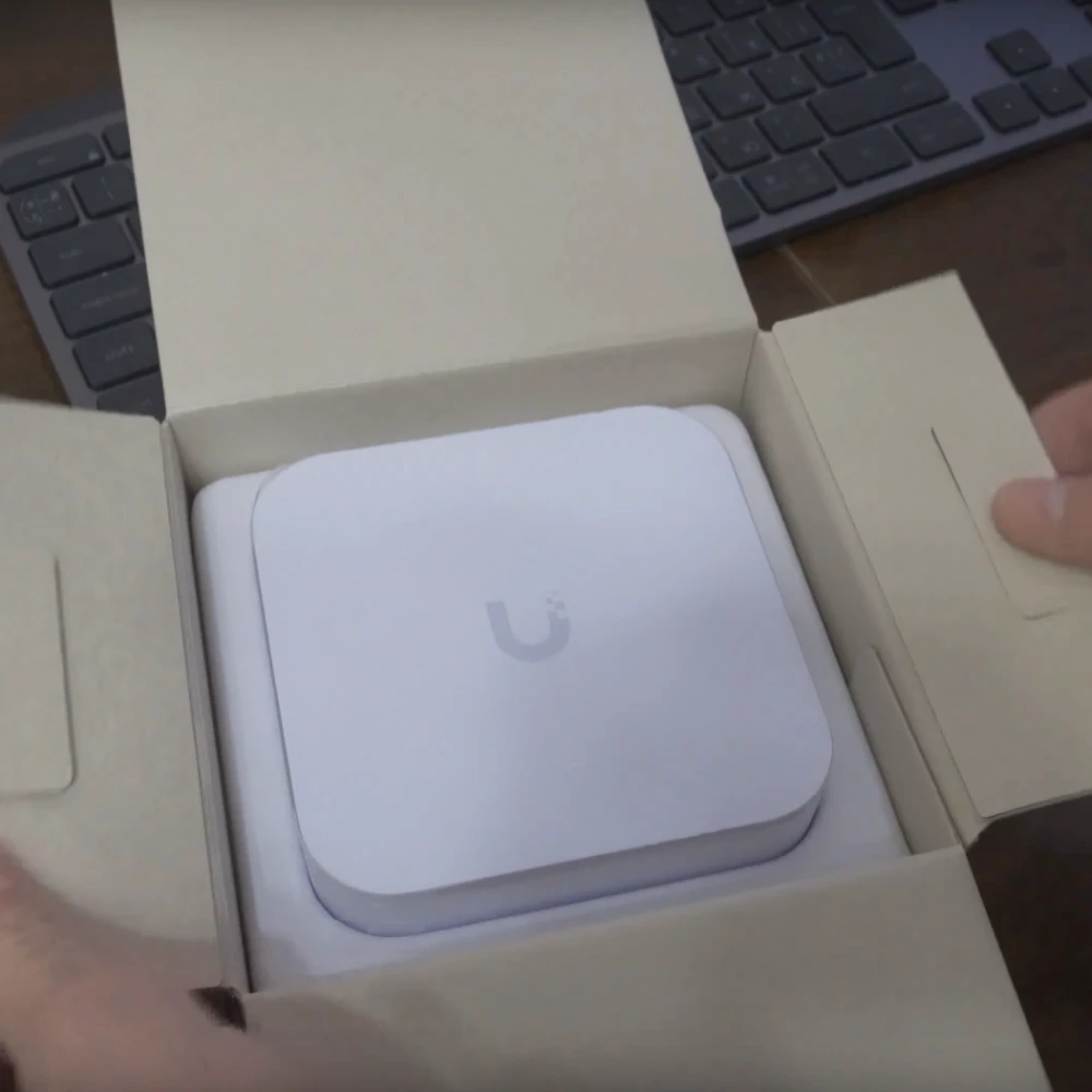 UXG inside box