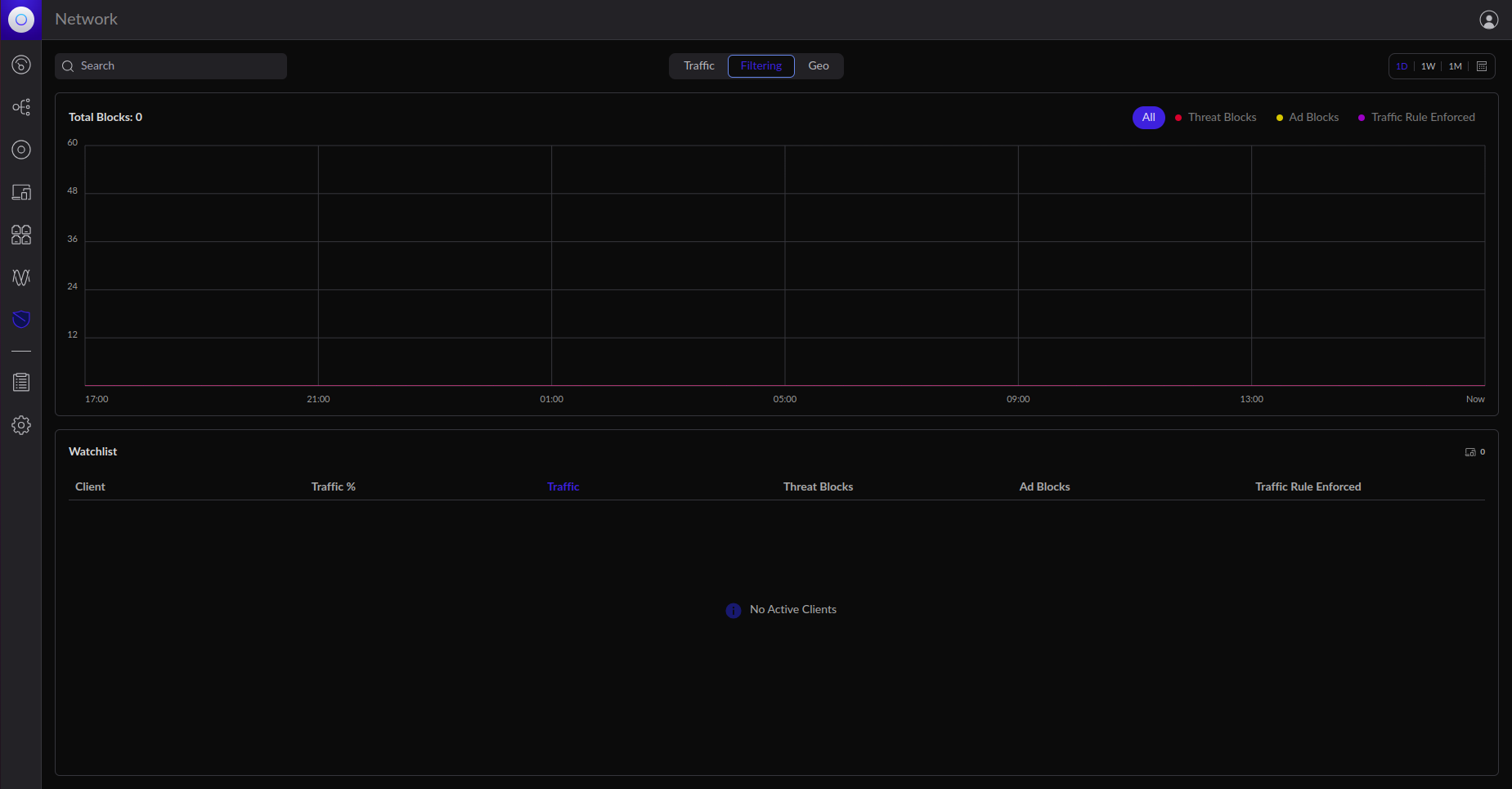 UXG-Lite Gateway features Filtering