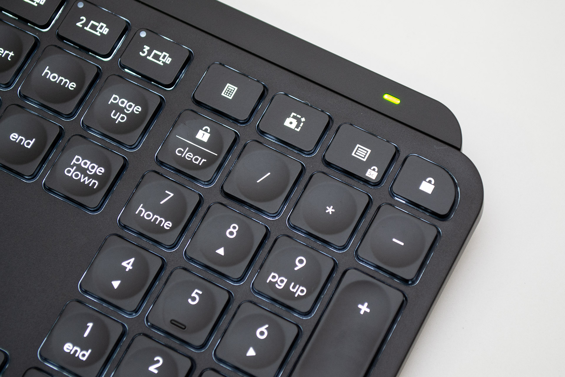 Logitech MX S keyboard factory engraving