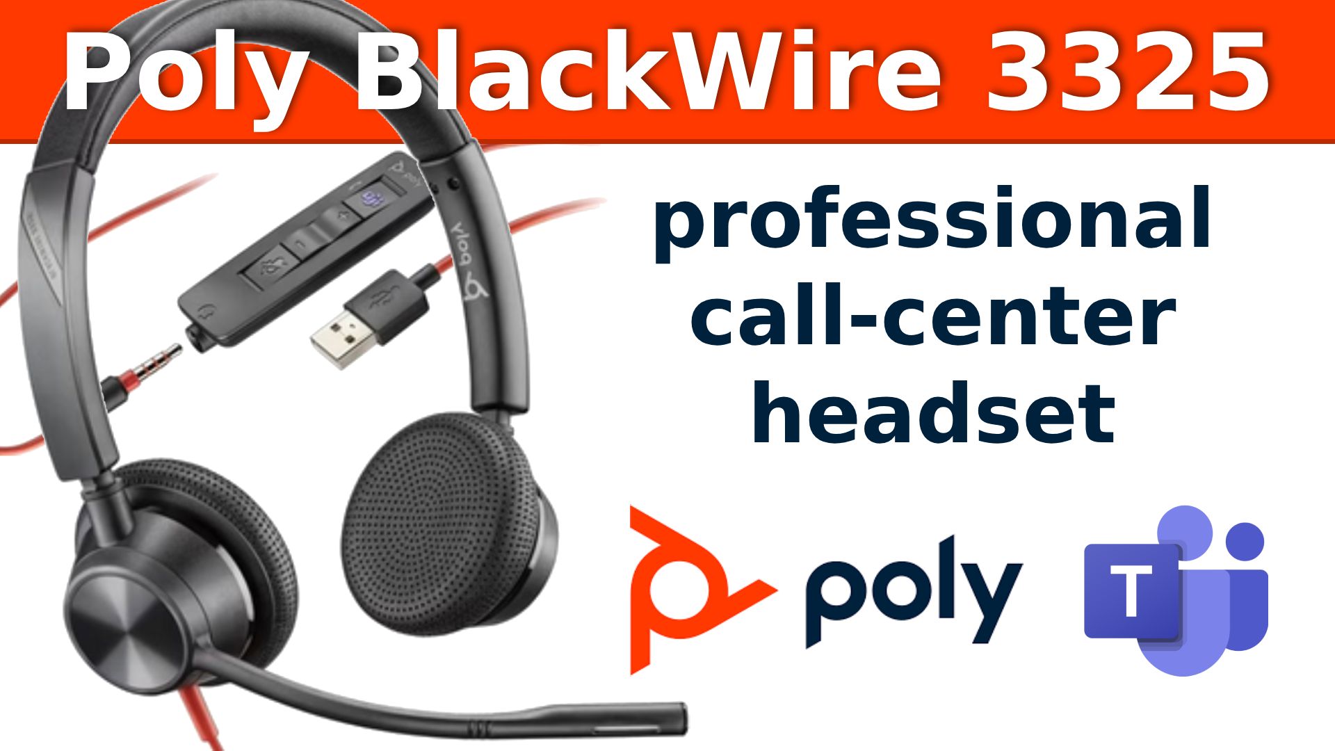 Review of the Poly BlackWire C3325 (76J21AA) headset