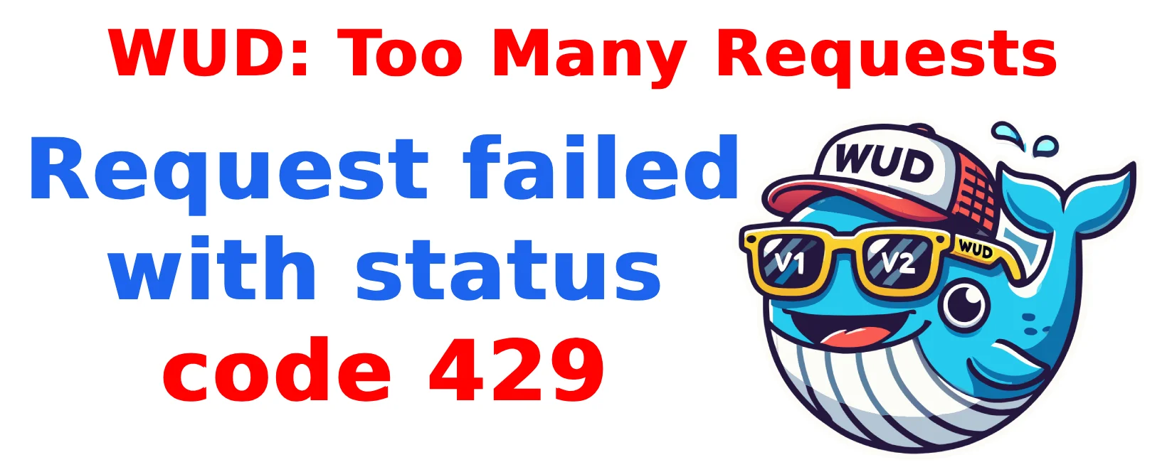 Error Request failed with status code 429 when checking for WUD updates