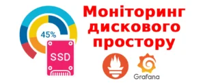 Моніторинг дискового простору в Grafana