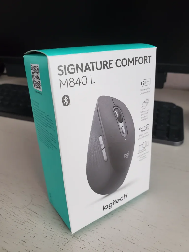 Package Logitech Signature Comfort M840 L