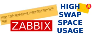 Zabbix High swap space usage